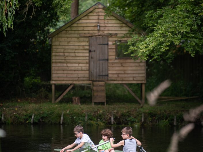 Boating by the Summerhouse